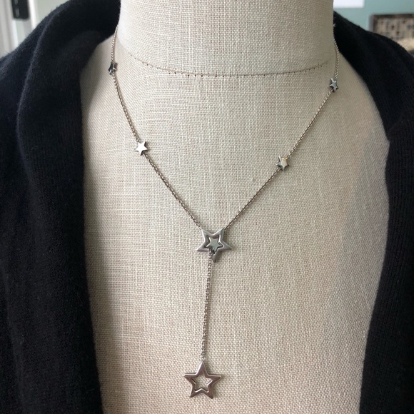 Tiffany Co Star Lariat Necklace 